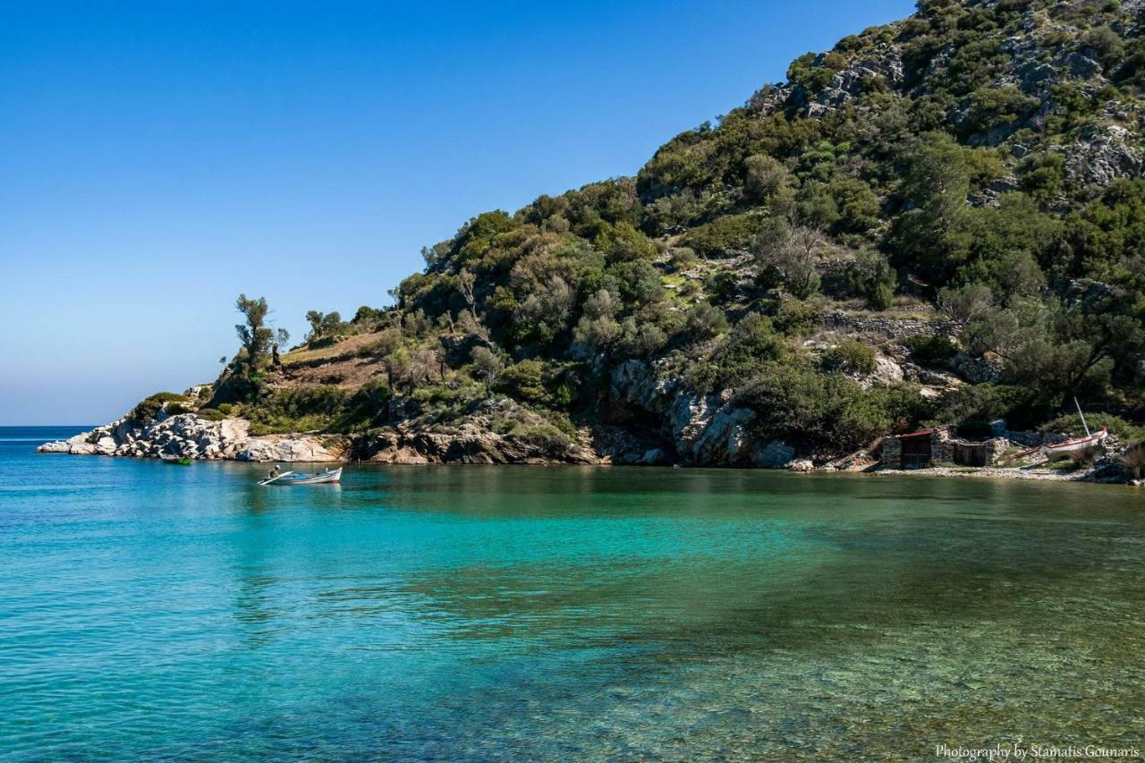 Villa Glyfos Kerveli Екстериор снимка