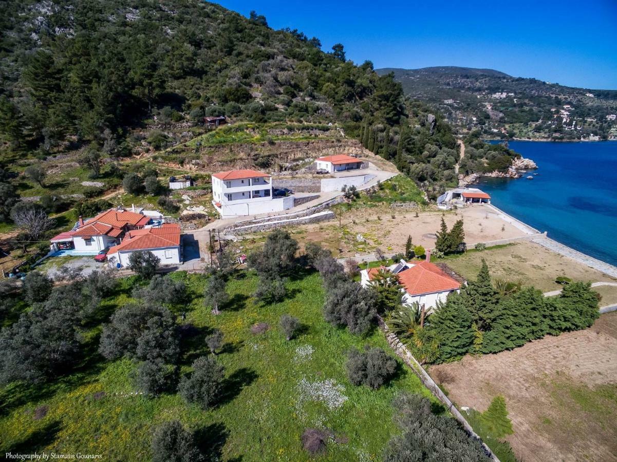 Villa Glyfos Kerveli Екстериор снимка