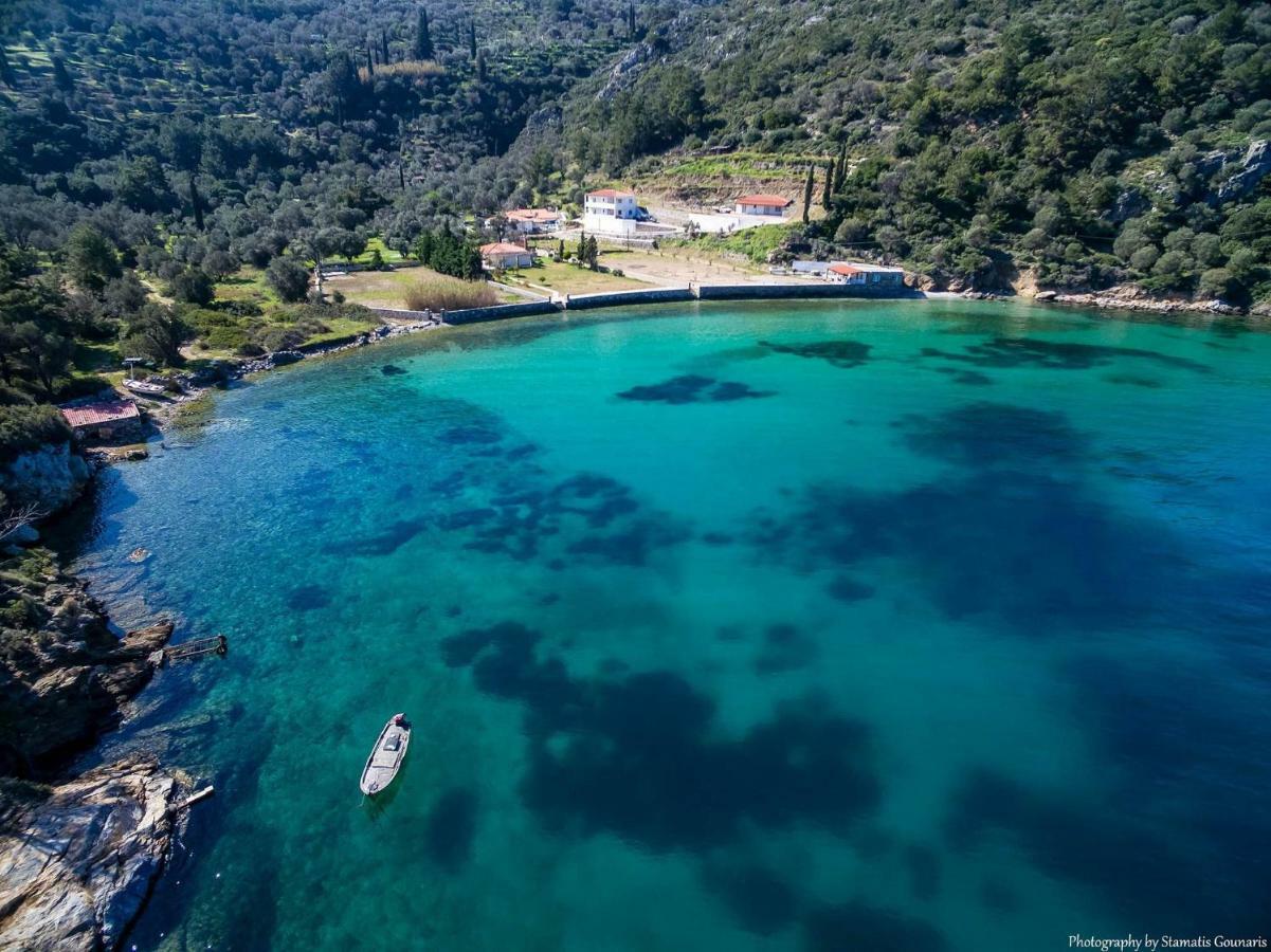 Villa Glyfos Kerveli Екстериор снимка